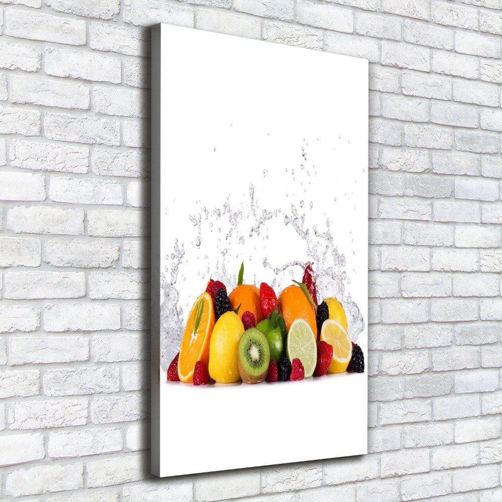 Tableau photo sur toile Fruits sains