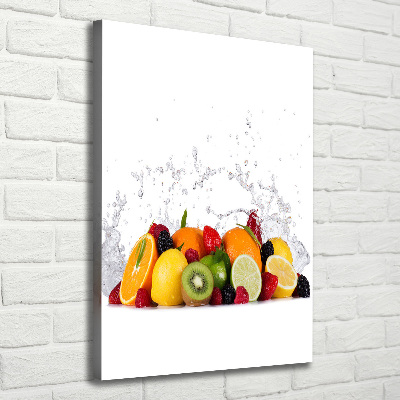 Tableau photo sur toile Fruits sains