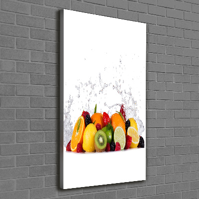 Tableau photo sur toile Fruits sains