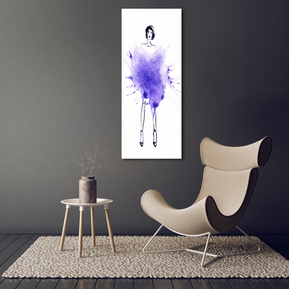 Tableau photo sur toile Illustration de mode