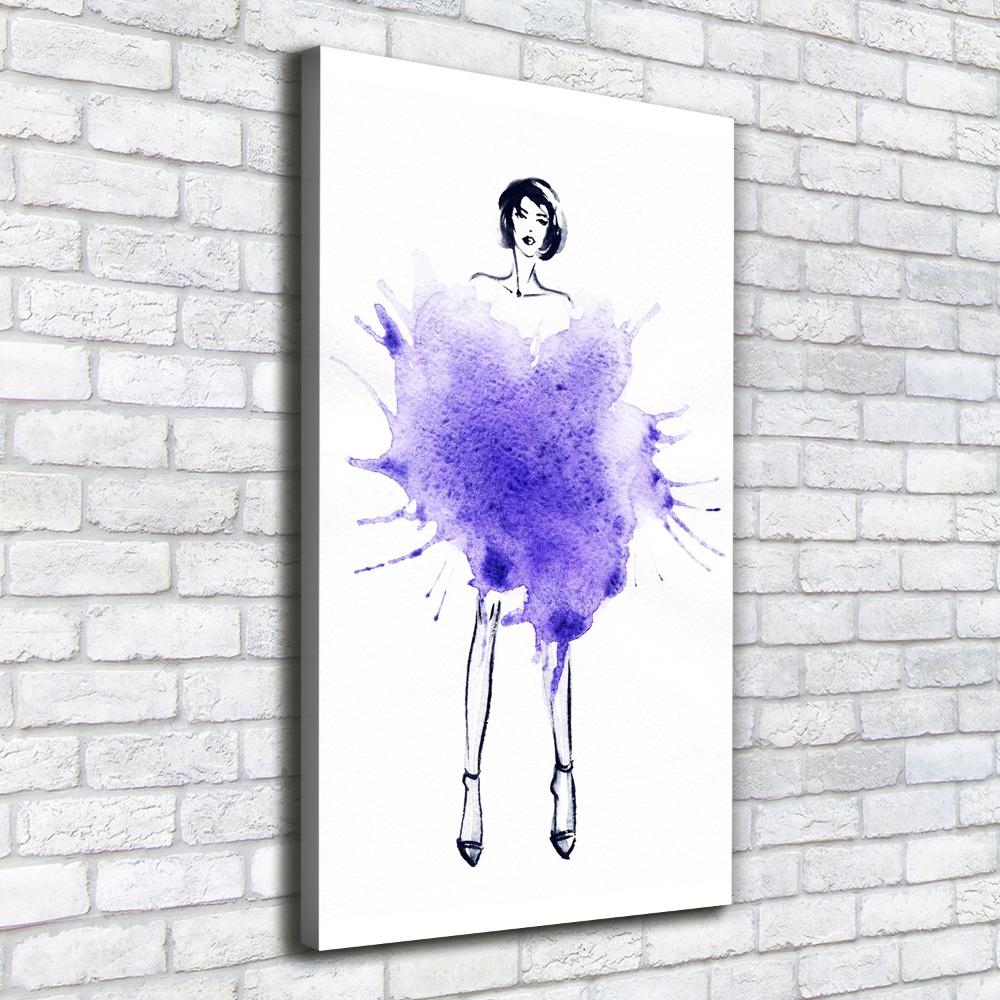 Tableau photo sur toile Illustration de mode