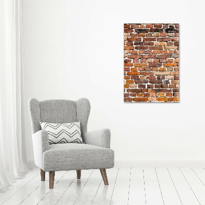 Tableau photo sur toile Mur de briques