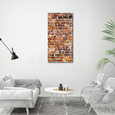 Tableau photo sur toile Mur de briques