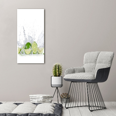 Tableau photo sur toile Citron vert