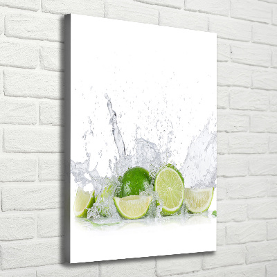 Tableau photo sur toile Citron vert