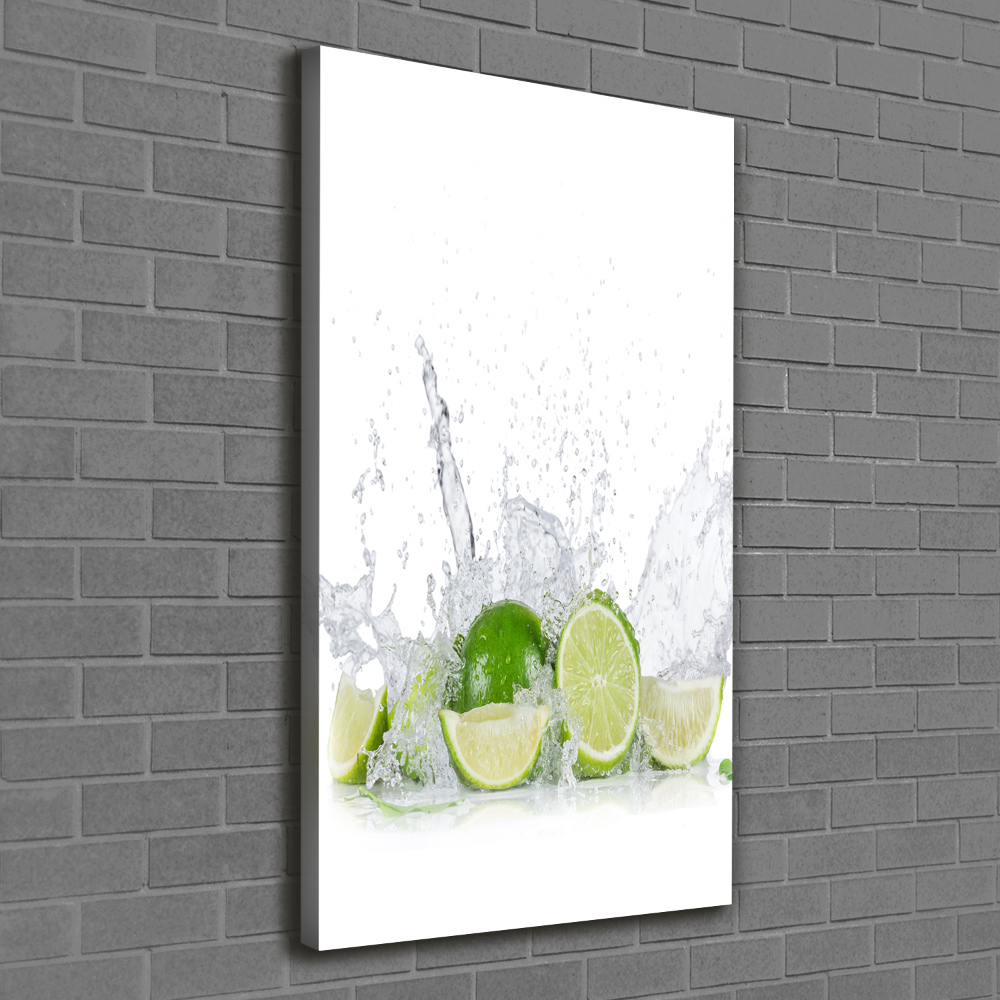 Tableau photo sur toile Citron vert