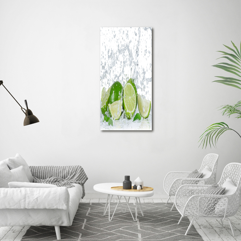 Tableau mural sur toile Citron vert