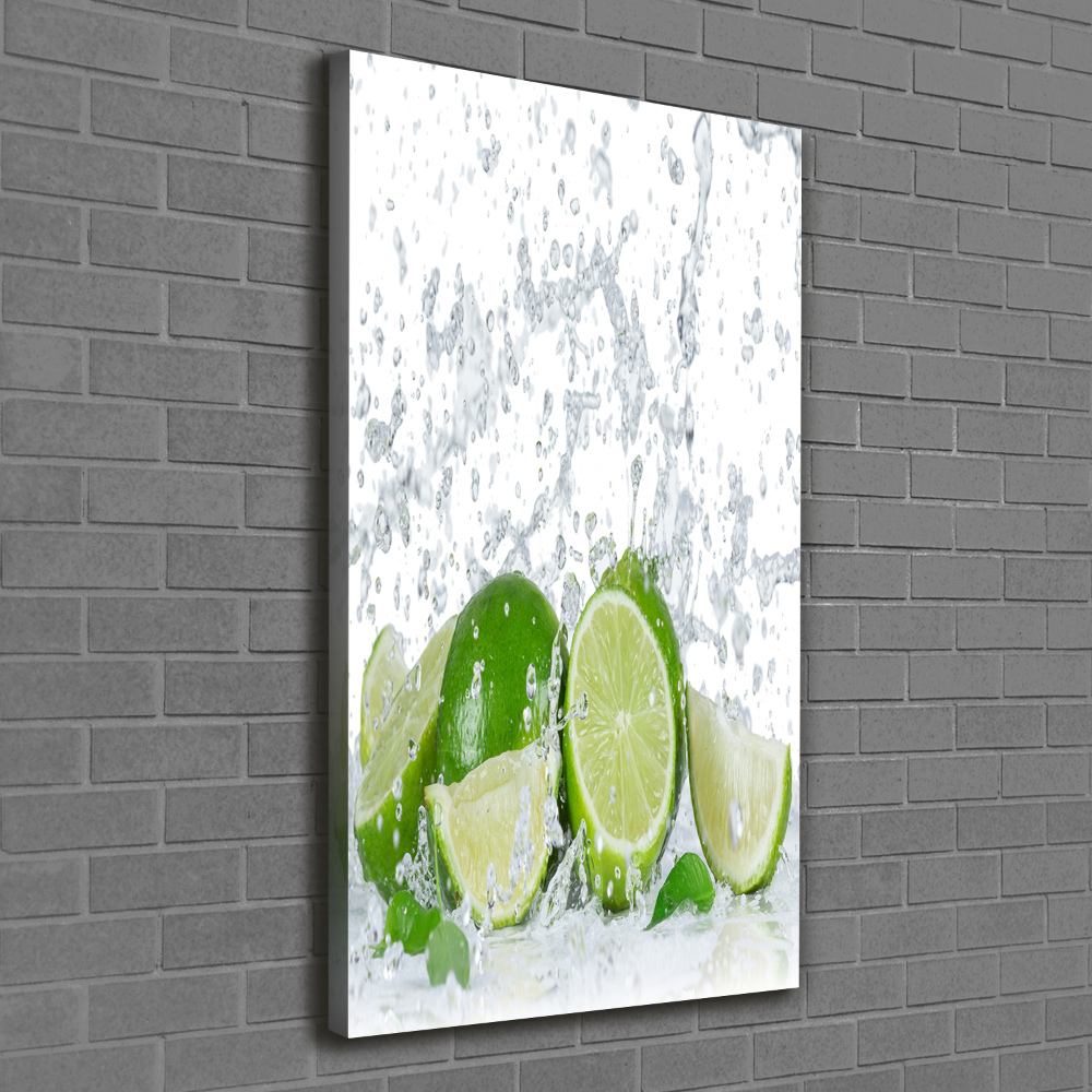 Tableau mural sur toile Citron vert