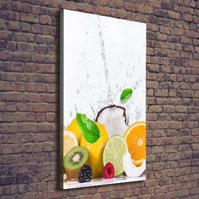 Tableau mural sur toile Fruits sains