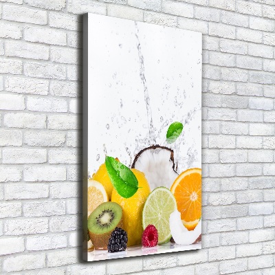 Tableau mural sur toile Fruits sains