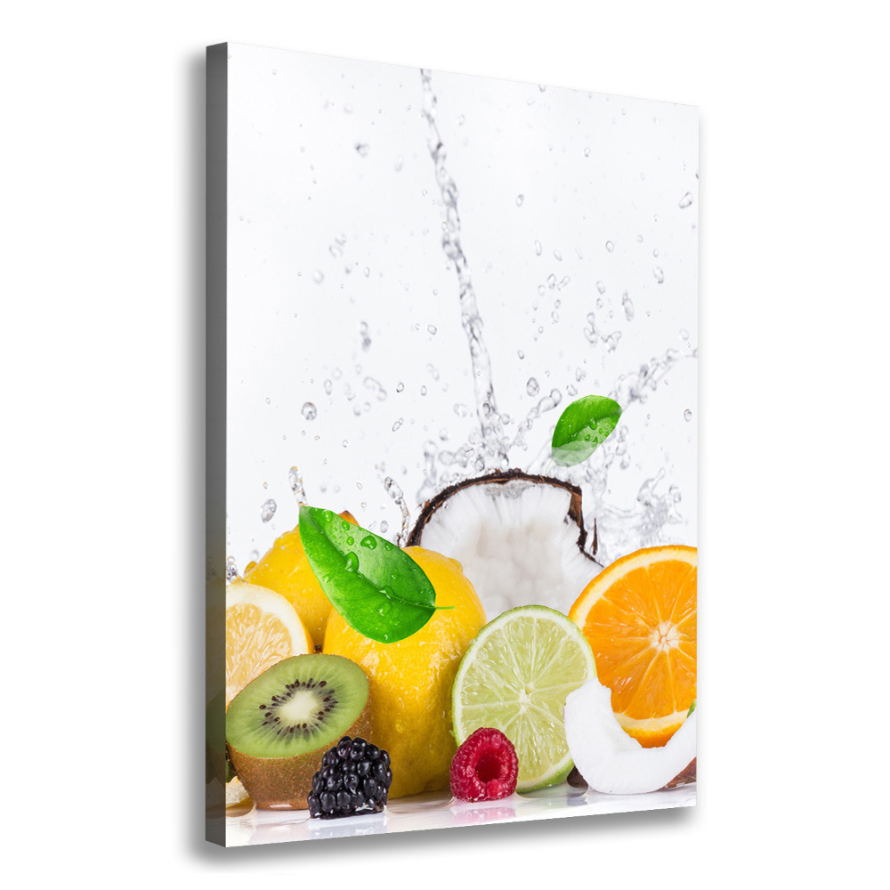 Tableau mural sur toile Fruits sains