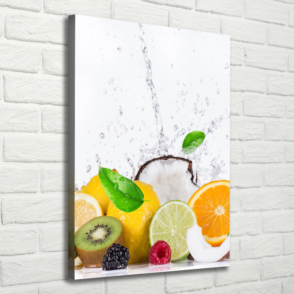 Tableau mural sur toile Fruits sains