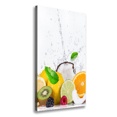 Tableau mural sur toile Fruits sains