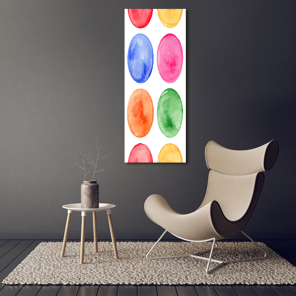 Tableau sur toile Cercles colorés