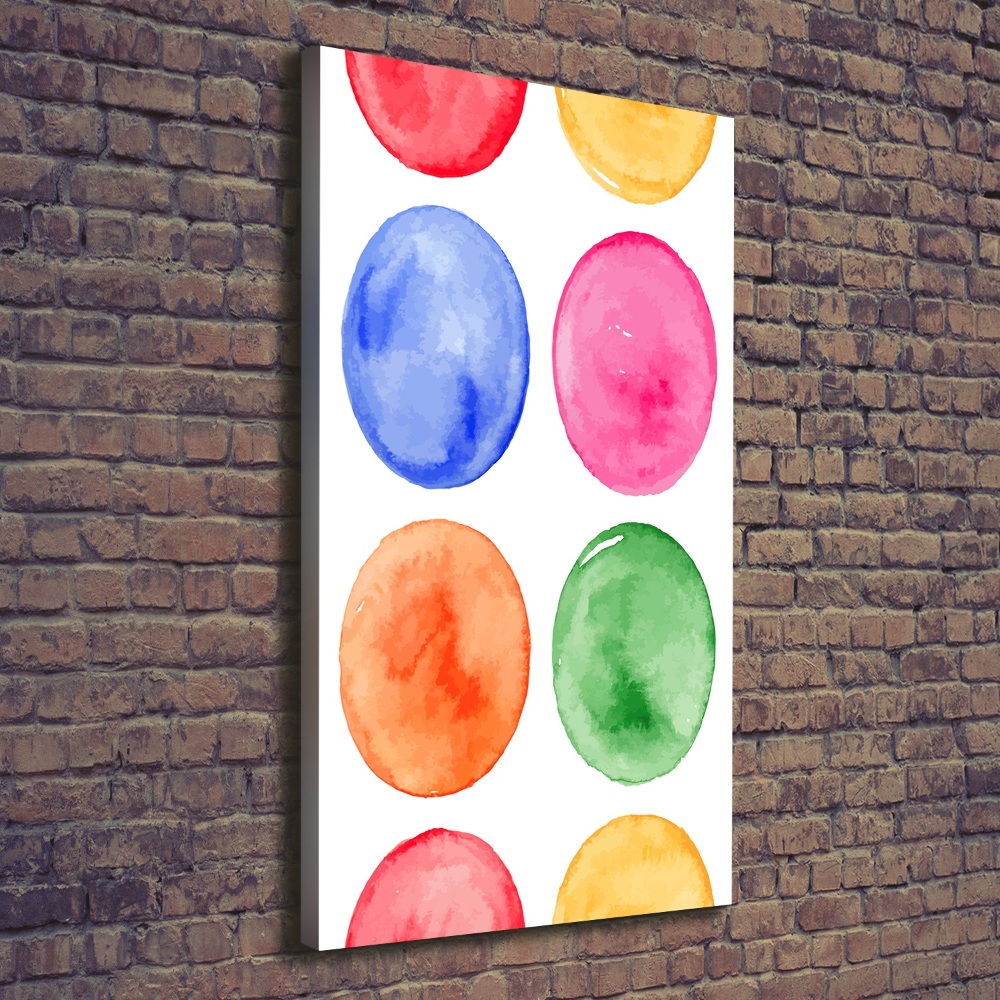 Tableau sur toile Cercles colorés