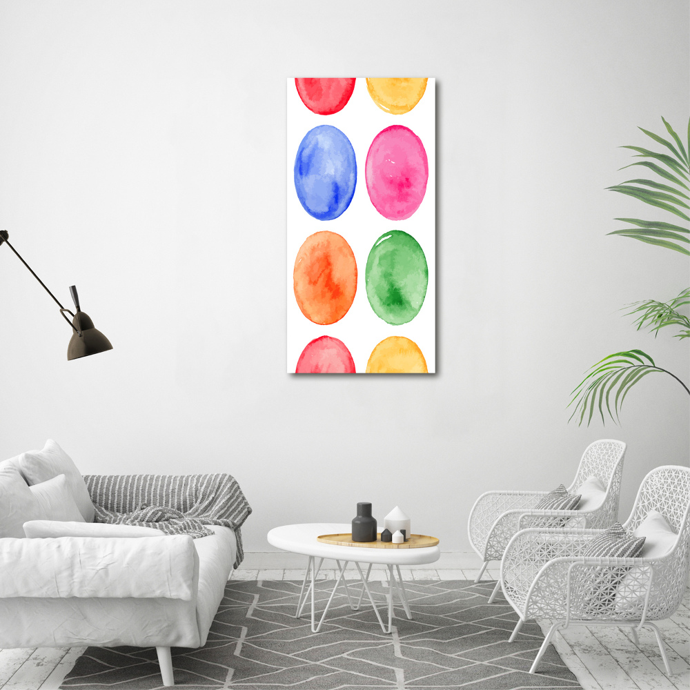 Tableau sur toile Cercles colorés