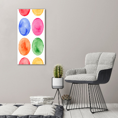 Tableau sur toile Cercles colorés