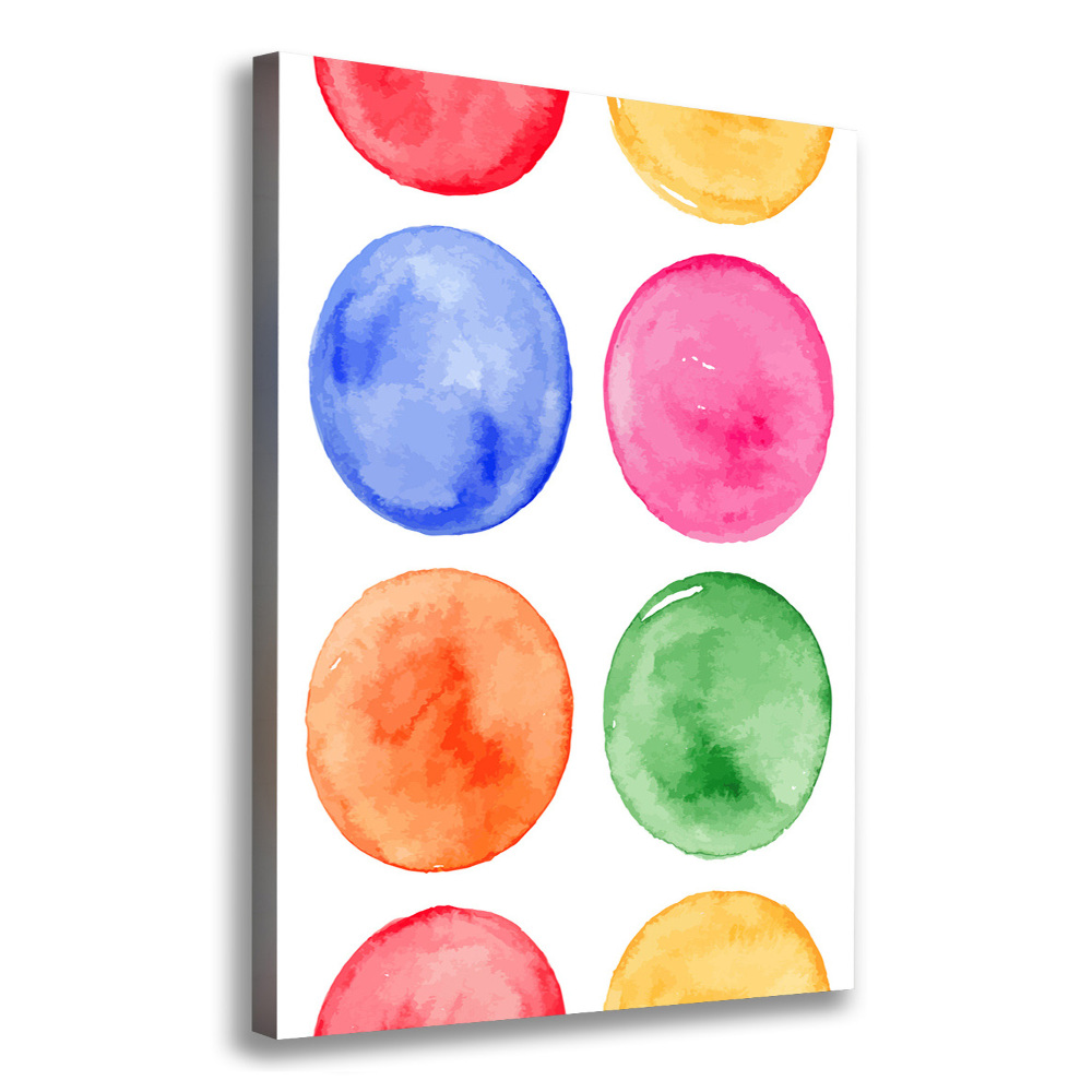 Tableau sur toile Cercles colorés