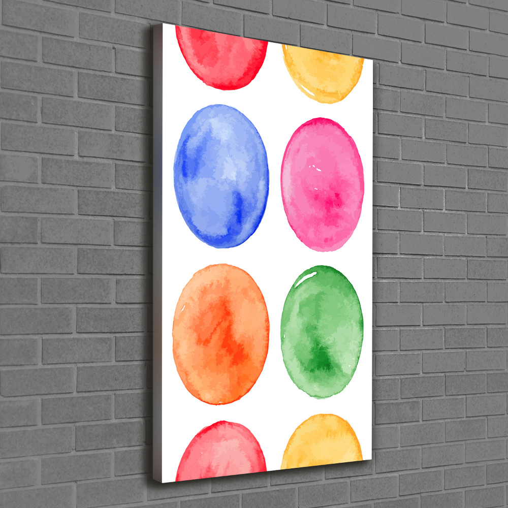 Tableau sur toile Cercles colorés