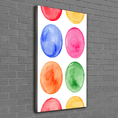 Tableau sur toile Cercles colorés