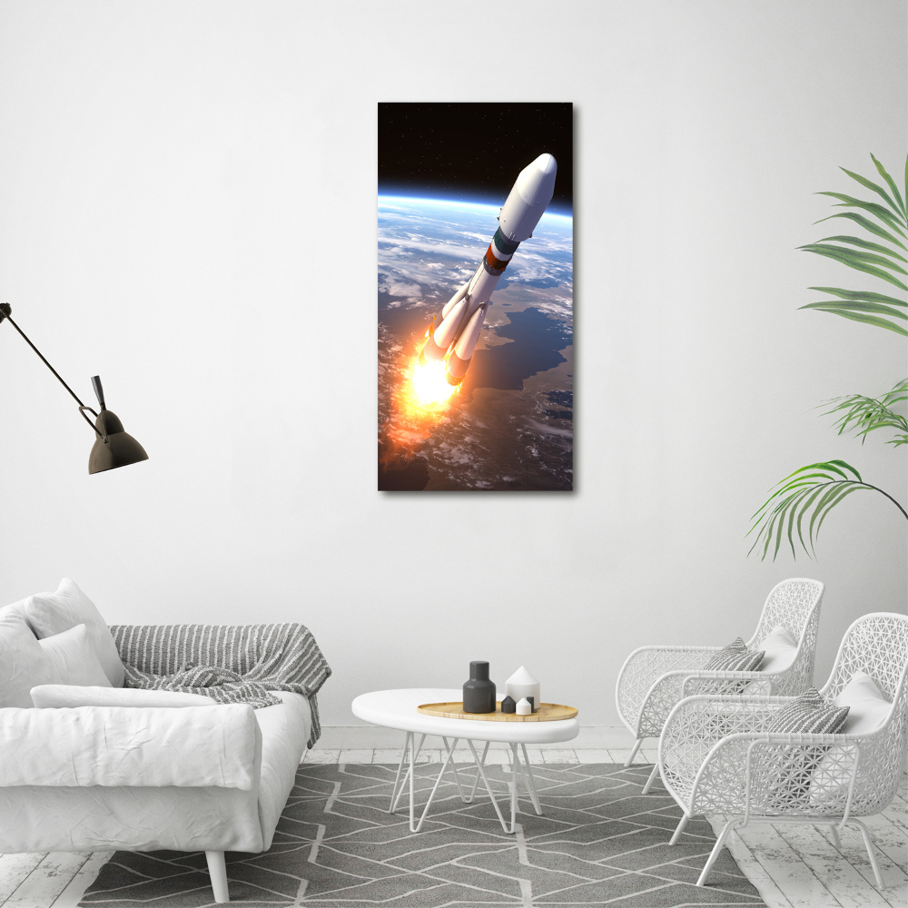 Tableau photo sur toile Fusée spatiale