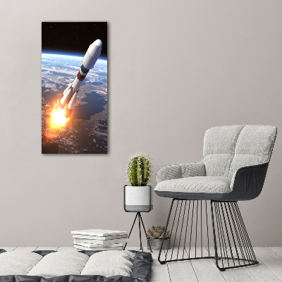 Tableau photo sur toile Fusée spatiale