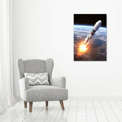 Tableau photo sur toile Fusée spatiale