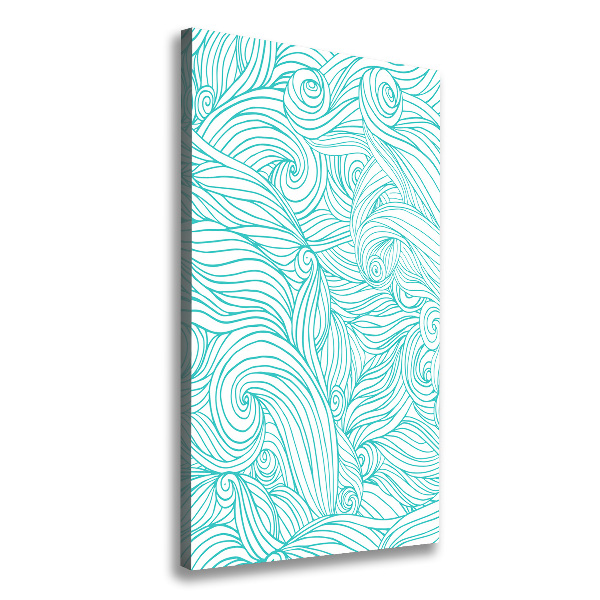 Vagues bleues