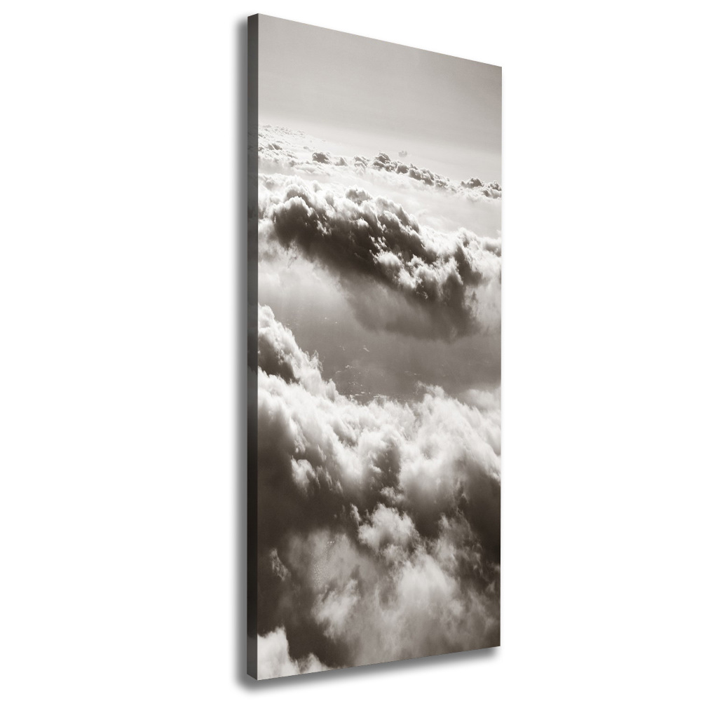 Tableau photo sur toile Vol au-dessus des nuages