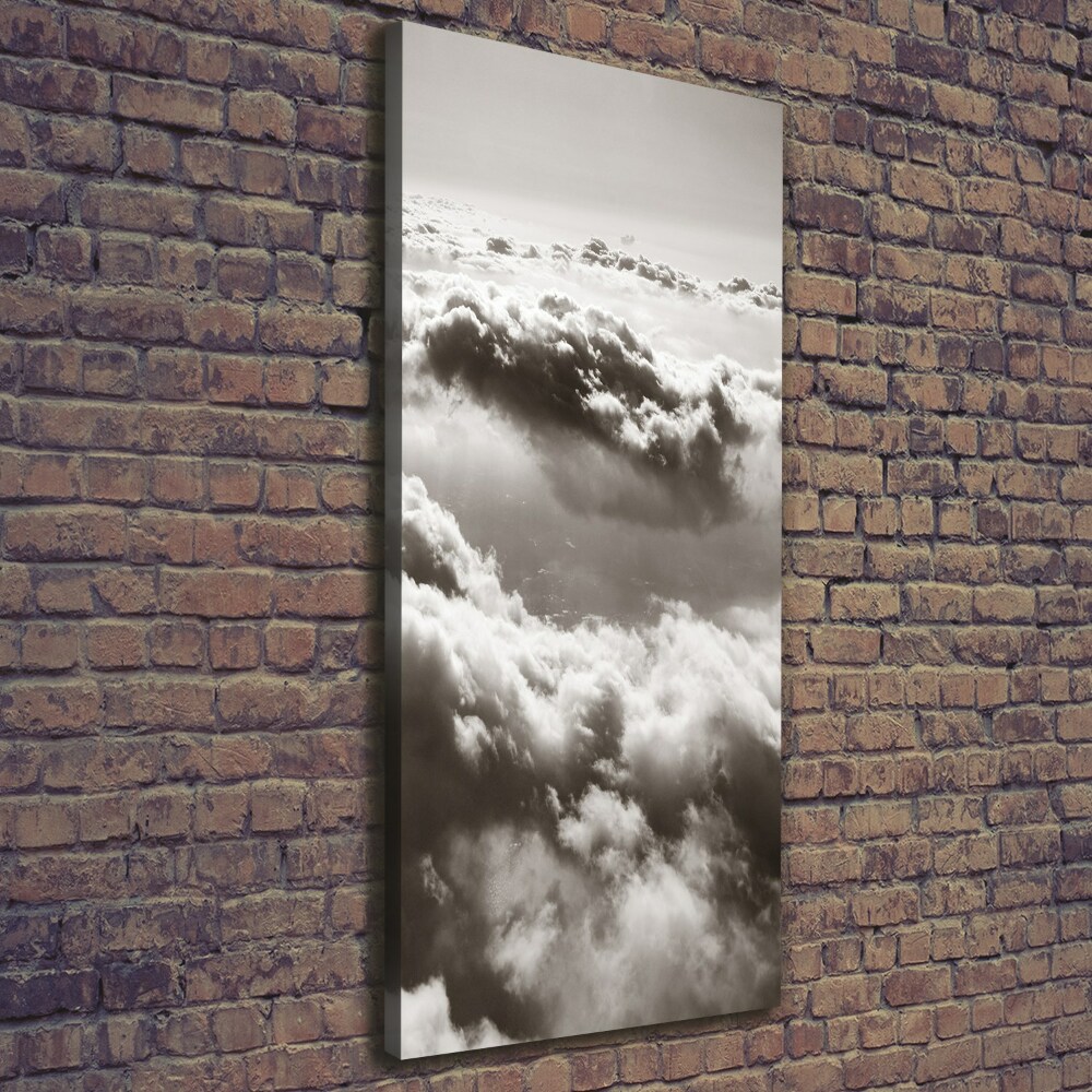 Tableau photo sur toile Vol au-dessus des nuages