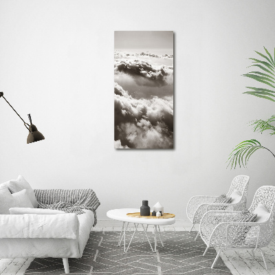 Tableau photo sur toile Vol au-dessus des nuages