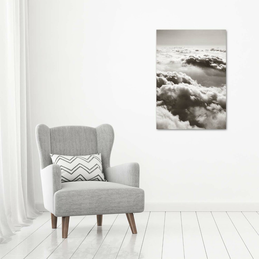 Tableau photo sur toile Vol au-dessus des nuages