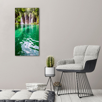 Tableau imprimé sur toile Lacs de Plitvice