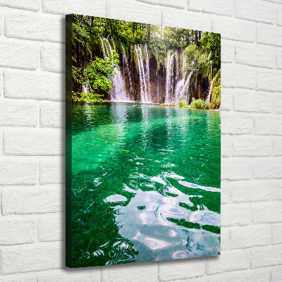 Tableau imprimé sur toile Lacs de Plitvice