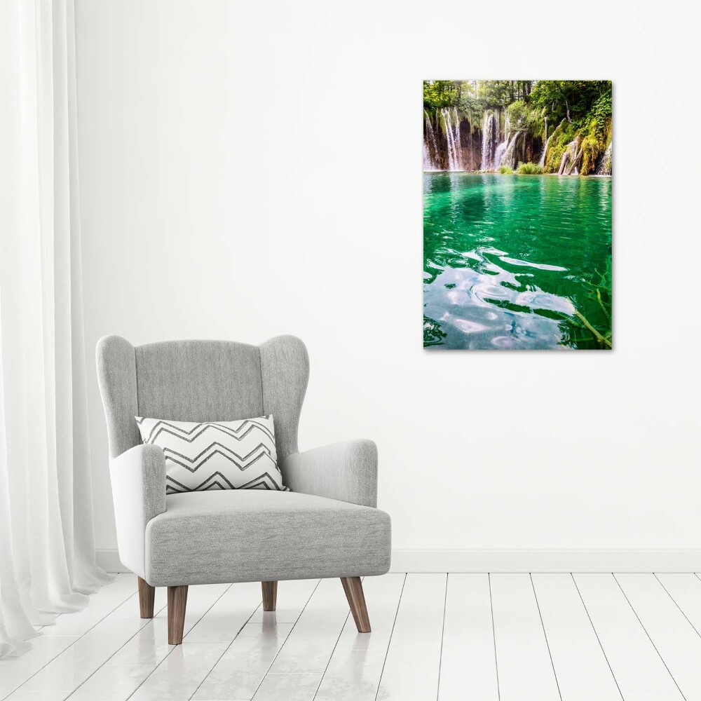 Tableau imprimé sur toile Lacs de Plitvice