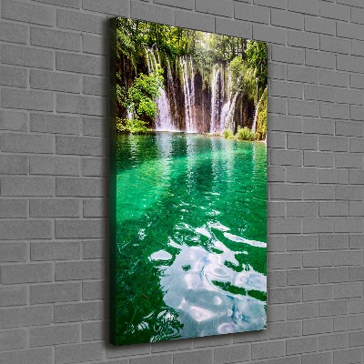 Tableau imprimé sur toile Lacs de Plitvice