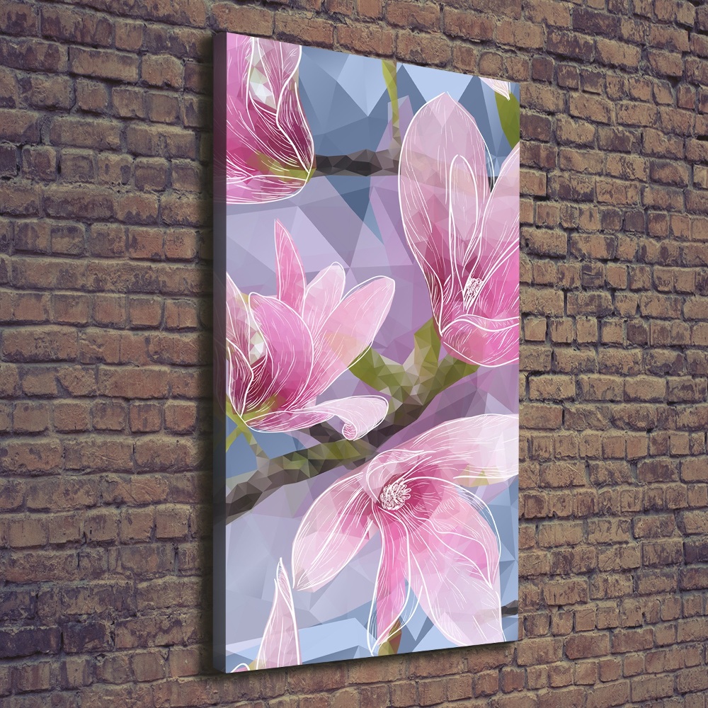 Tableau sur toile Fleur de magnolia