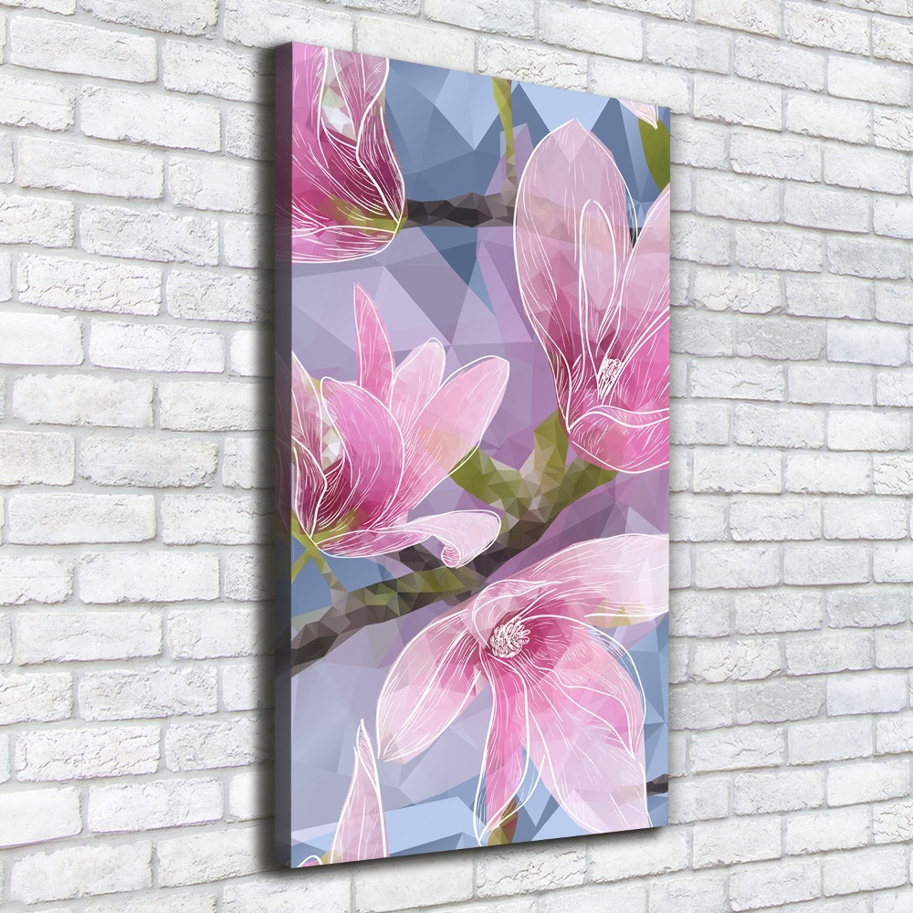 Tableau sur toile Fleur de magnolia