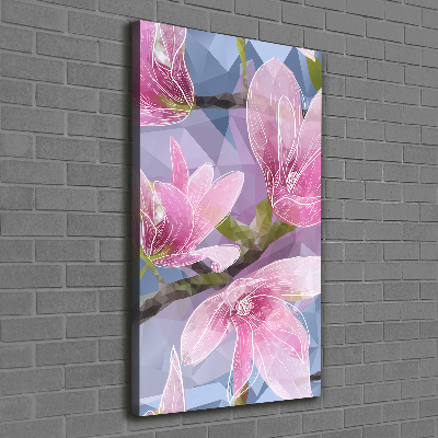 Tableau sur toile Fleur de magnolia