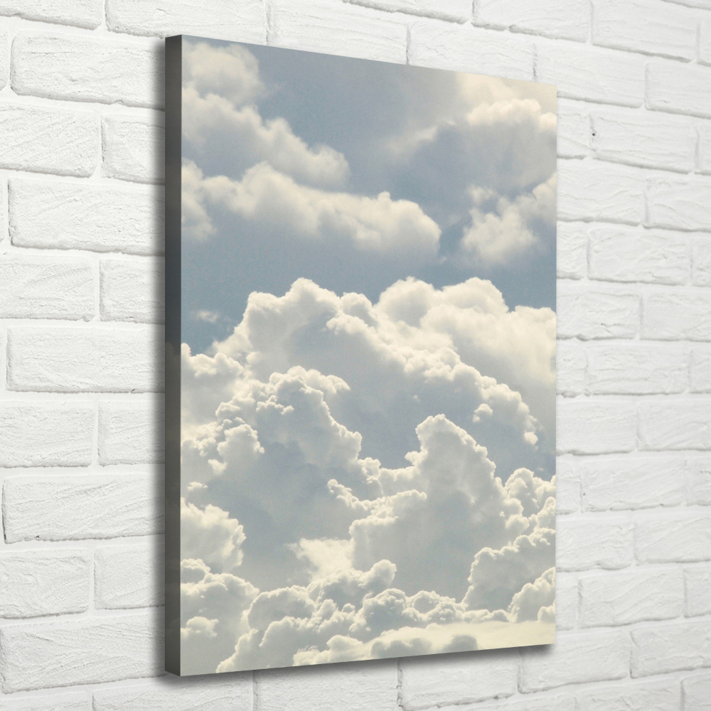 Tableau toile imprimée Nuages