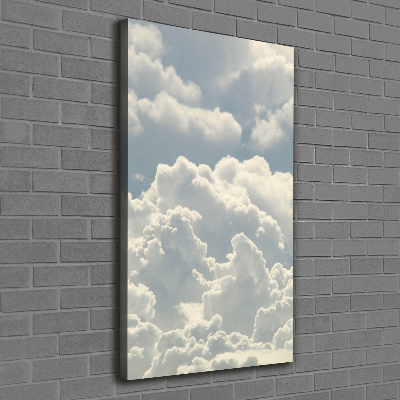 Tableau toile imprimée Nuages