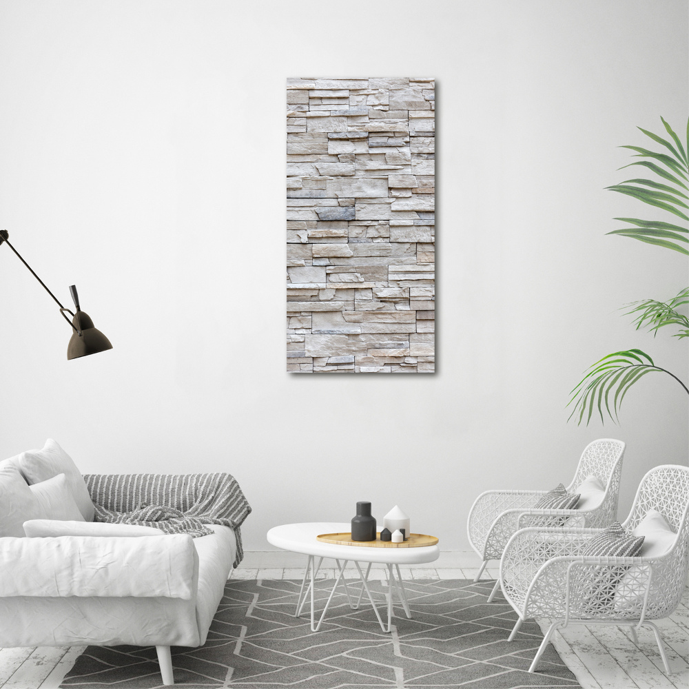 Tableau mural sur toile Mur de pierres