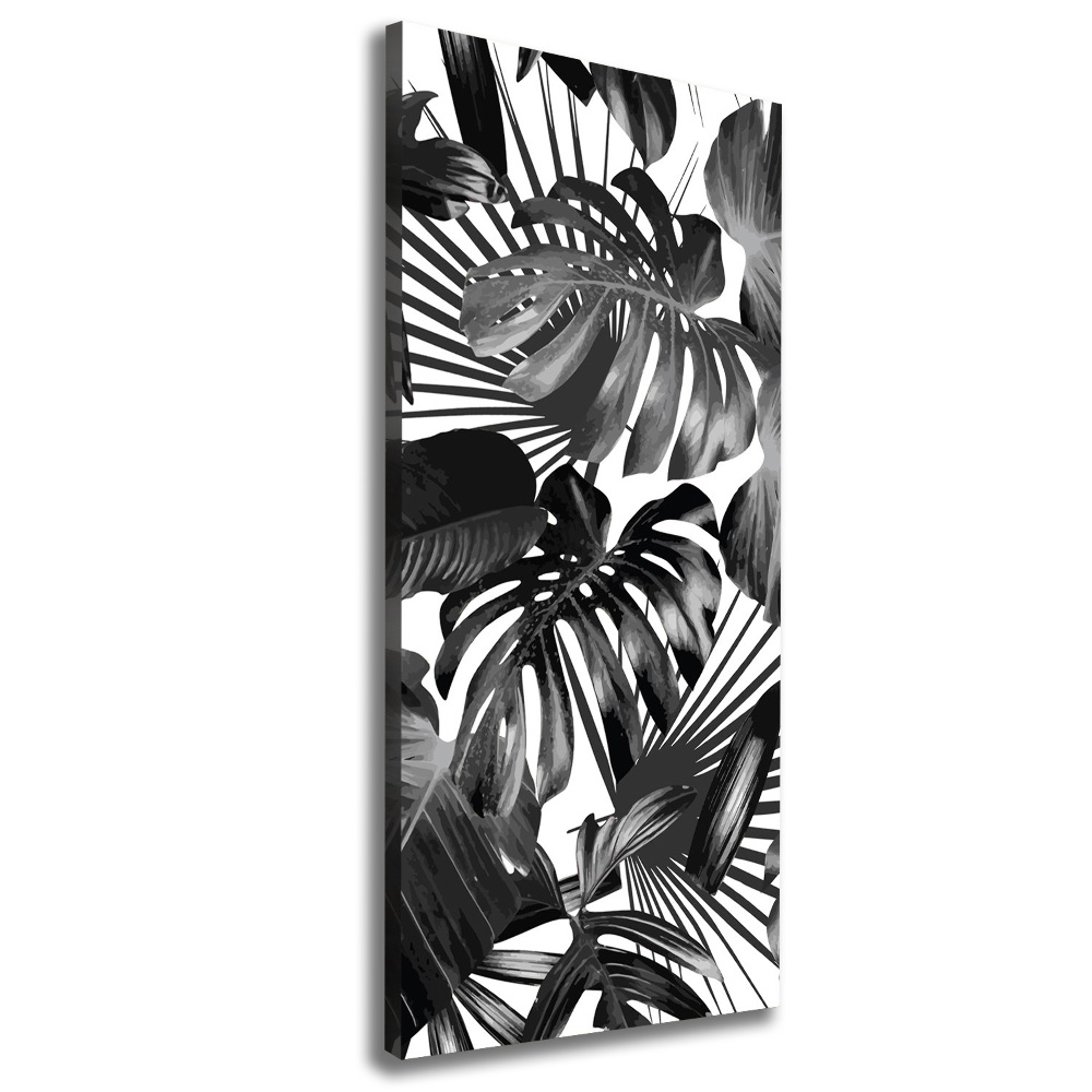 Tableau mural sur toile Feuilles exotiques