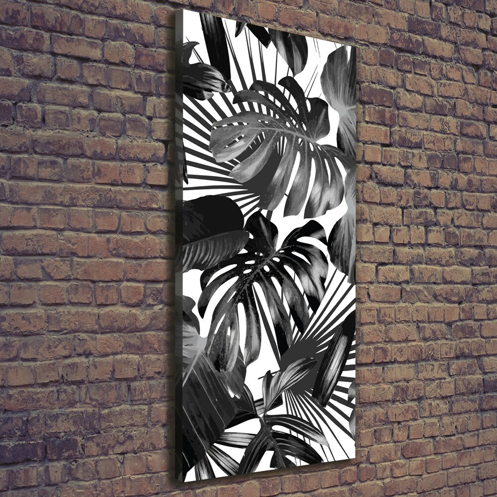 Tableau mural sur toile Feuilles exotiques