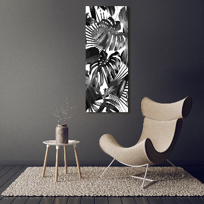 Tableau mural sur toile Feuilles exotiques