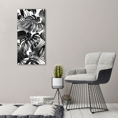 Tableau mural sur toile Feuilles exotiques