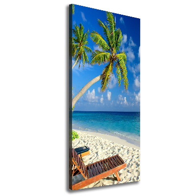 Tableau toile imprimée Plage tropicale