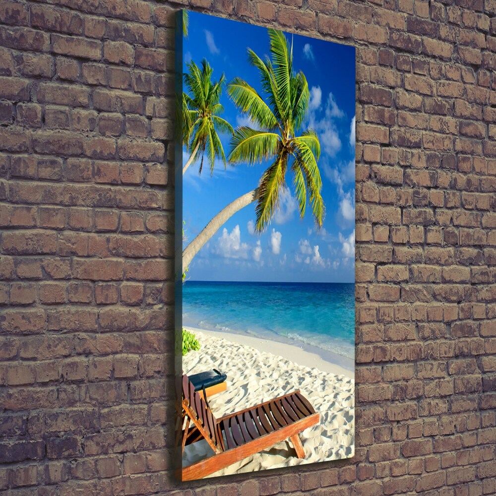 Tableau toile imprimée Plage tropicale