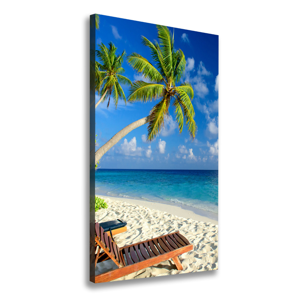 Tableau toile imprimée Plage tropicale