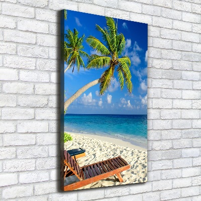 Tableau toile imprimée Plage tropicale